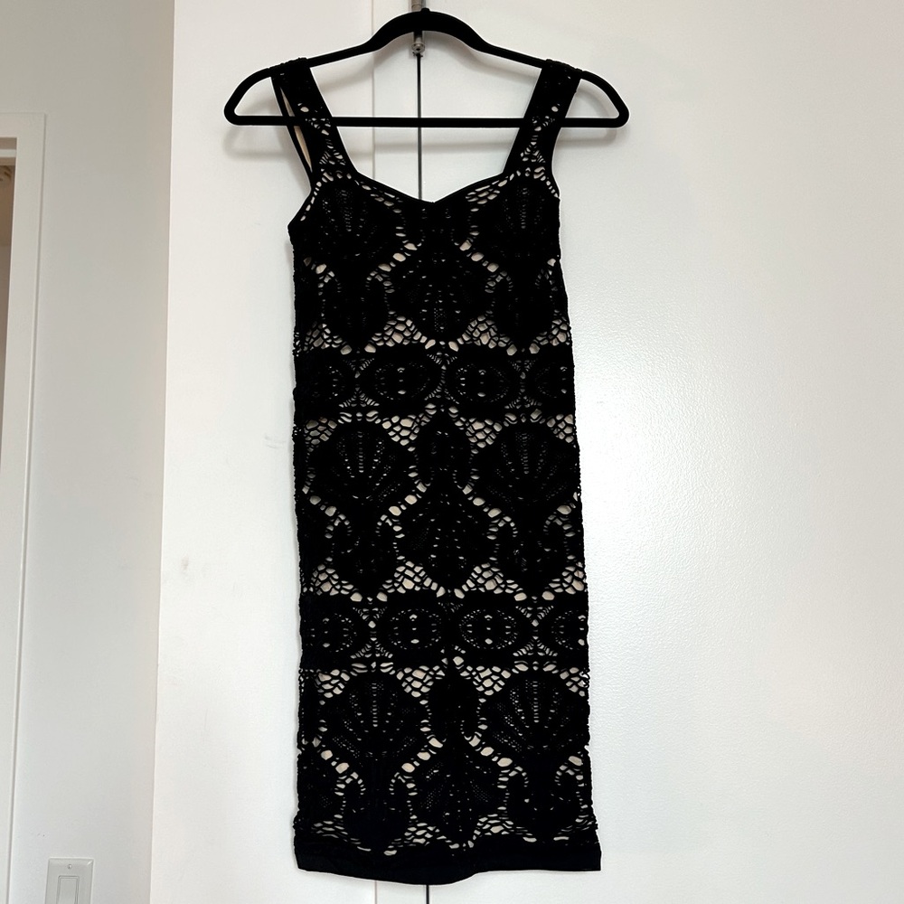 Intimately Free People Body Con “Seashell” Motif Dress